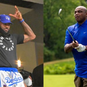 One Upping Charles Barkley's 'Sh**ty Swing,' LeBron James Showing Off His Horrible Golf Skills Resurfaces