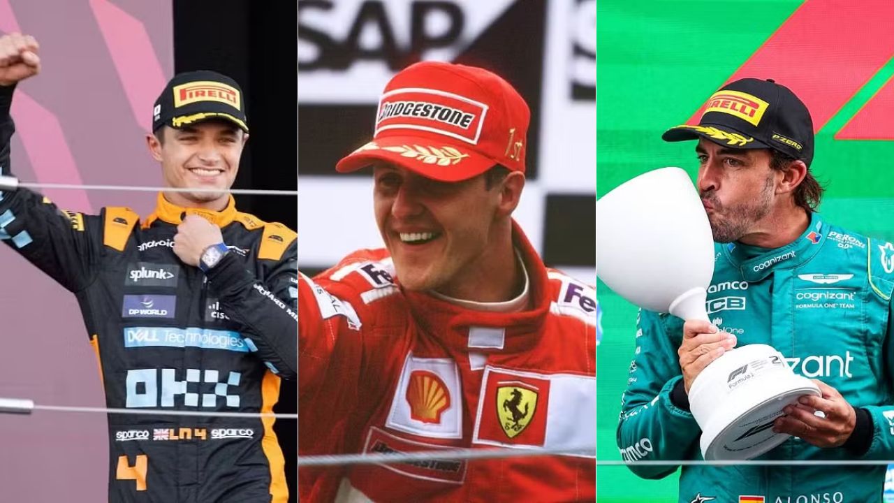 Despite His Failure to Win a Race, McLaren Boss Sees Lando Norris at the Same Level as Michael Schumacher and Fernando Alonso