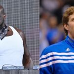 In His Prime During His $120,000,000 Lakers Contract, Shaquille O'Neal Showcases 'Skinny' Dirk Nowitzki's Take On Having To Guard Him