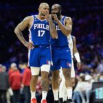"They Knew And Couldn't Do Sh*t!": James Harden And PJ Tucker Laughing On The 76ers Bench Has Gilbert Arenas In Stitches Following Blockbuster Trade