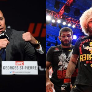 Month After Team Khabib Nurmagomedov Denied $5,000,000 Rumor, Georges St-Pierre Reveals Opponent for His Return