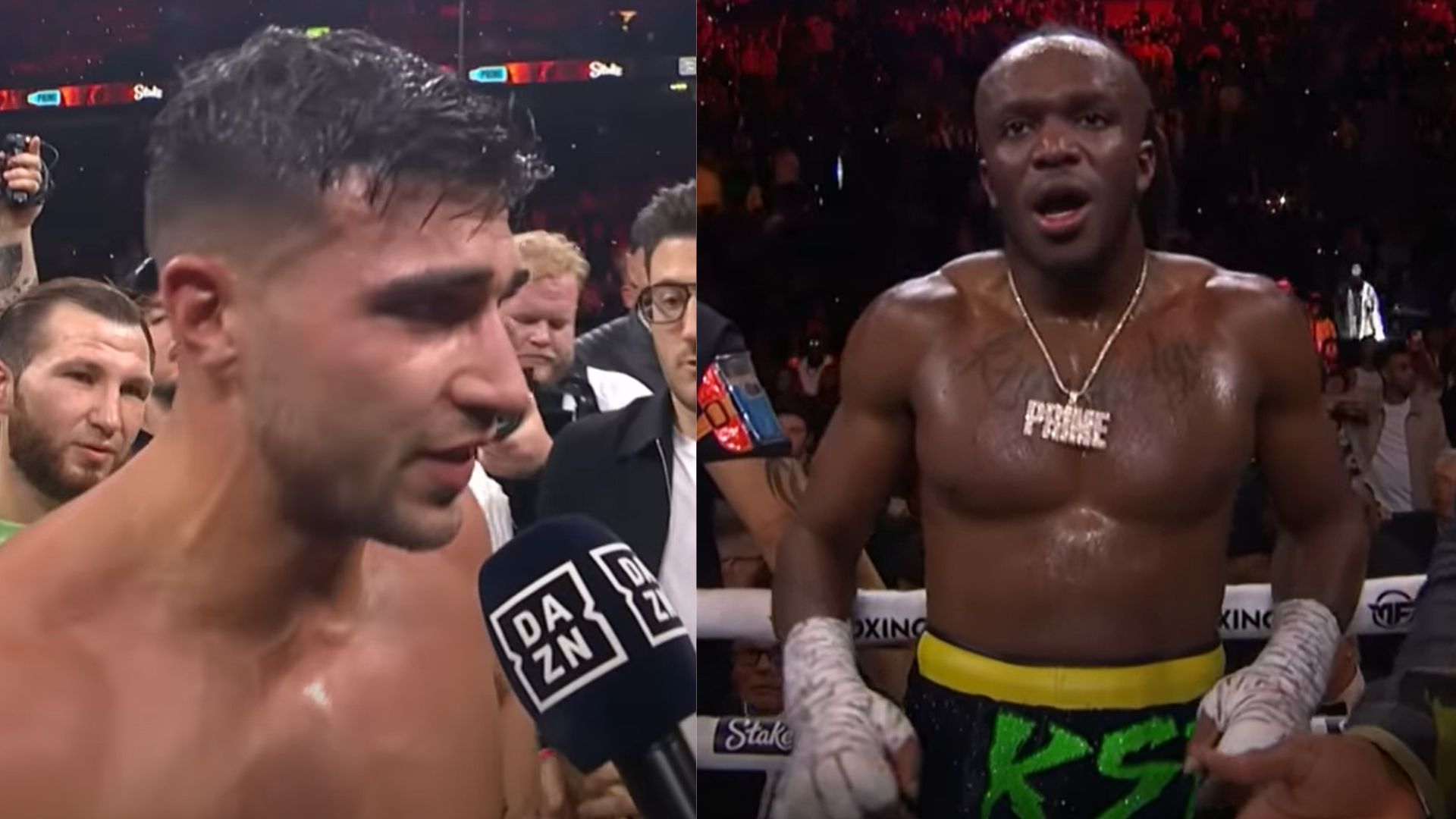 KSI stated that he was robbed of the win against Tommy Fury and claims for a rematch