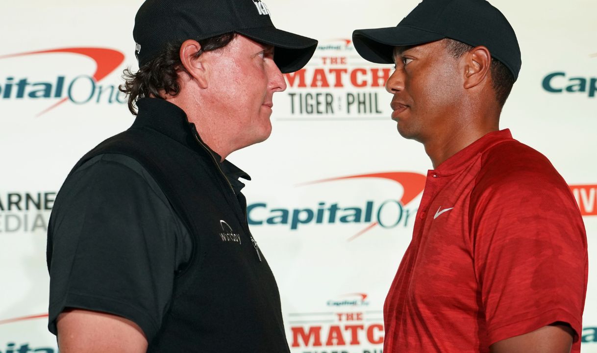 Tiger Woods and Phil Mickelson