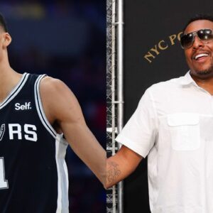 "P Using His Professional Voice": Paul Pierce Raving About Victor Wembanyama Has Kevin Garnett In Splits