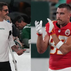 Aaron Rodgers Invites 'Mr. Pfizer' Travis Kelce to a One-on-One Debate as Vaccine War Heats Up; "He Can Have Tony Fauci"