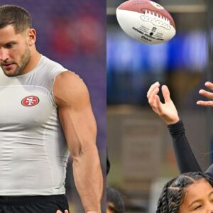 Setting the Internet Ablaze, Shirtless Nick Bosa Poses for Kim Kardashian's Skims Collection