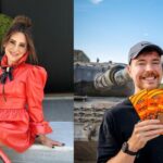 Mr Beast and Rosanna Pansino