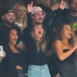 With Travis Kelce Set to Take the Field in Germany, Taylor Swift Steps Out With Selena Gomez for a Night Out in New York