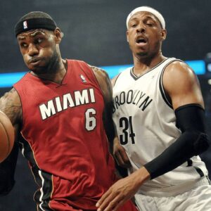 "Paul Pierce Dunking on LeBron James": 'The Truth' Shows Off His Monster Poster Against Lakers Superstar