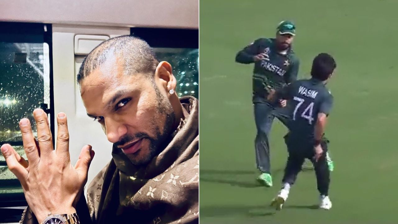 6 Days After Trolling Cheteshwar Pujara, Shikhar Dhawan Takes A Dig At Pakistani Fielders: 'Never Ending Love Story'