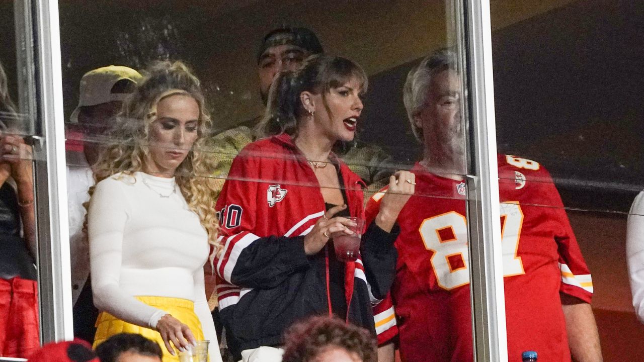 Cheering Her Lungs Out for Travis Kelce, Taylor Swift Donnes Special $113 Erin Andrews Line Jacket, Channeling the KC Spirit