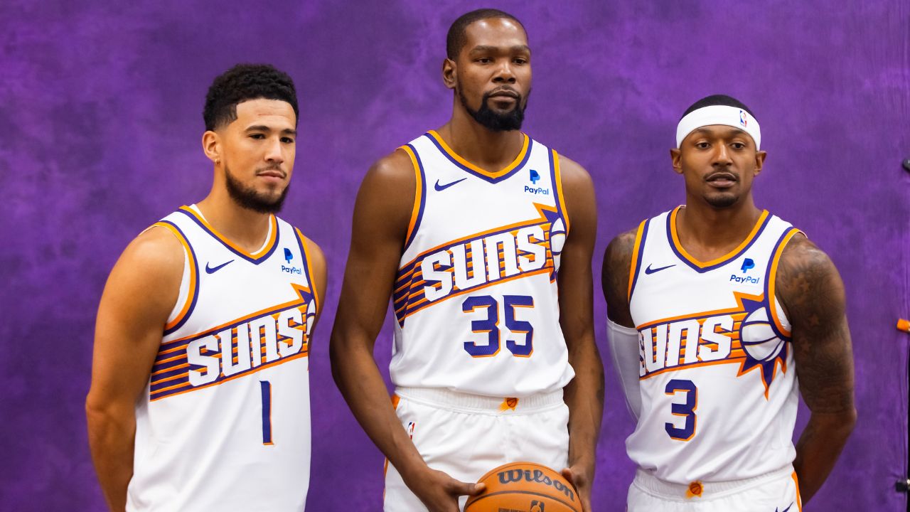 Equating Himself, Kevin Durant, And Bradley Beal To $1.9 Billion Movie's Characters, Devin Booker Hypes Up Suns Fans Amidst OT Win