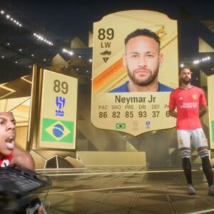 IShowSpeed celebrates his Neymar Jr. pack but ends up destroying his PC setup