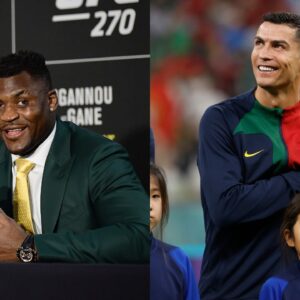 4 Days Before $10,000,000+ Payday, Francis Ngannou Flaunts $145,000 Gift From Cristiano Ronaldo
