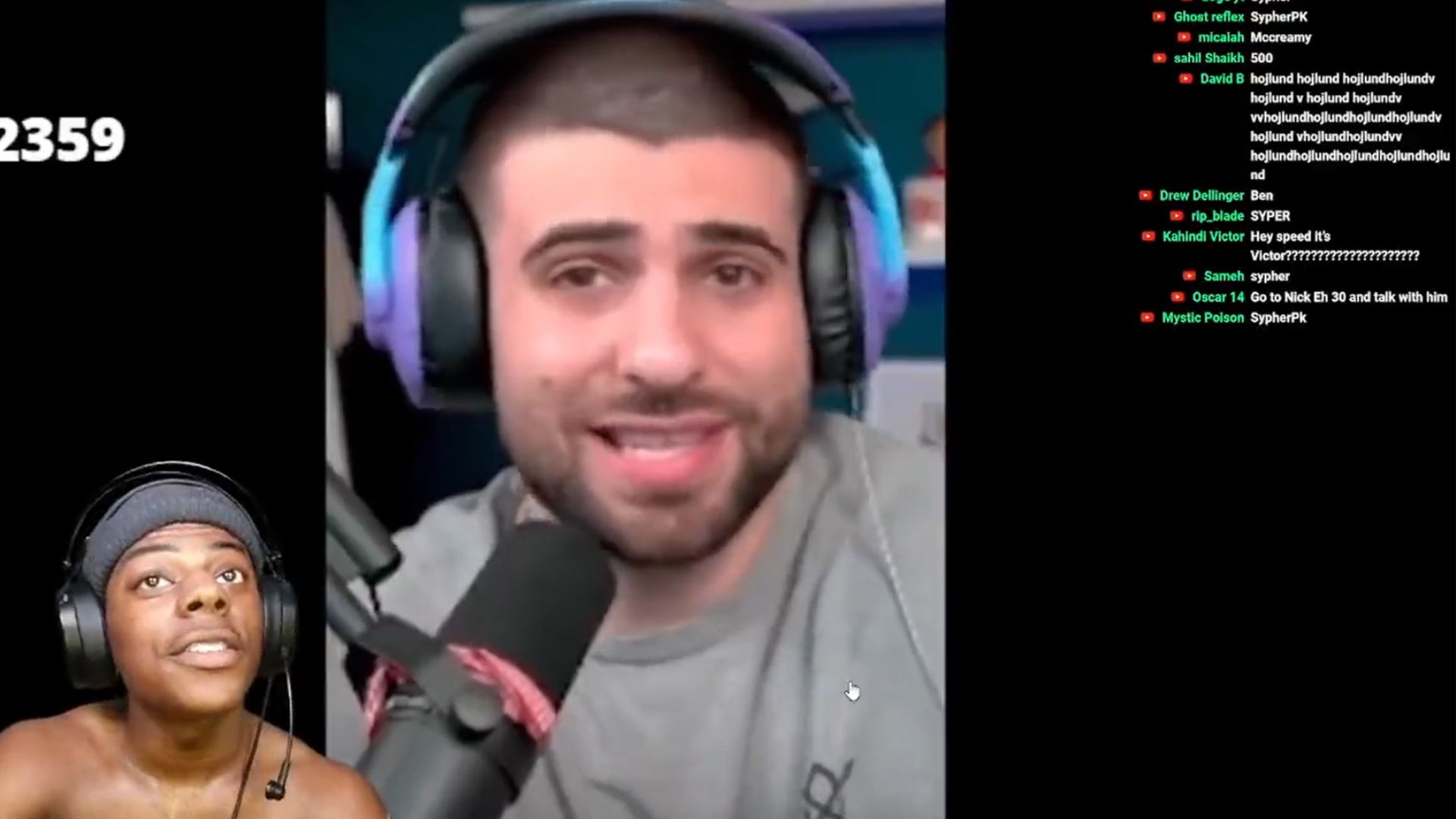 IShowSpeed challenges SypherPK to a Fortnite 1v1 and assures to defeat him