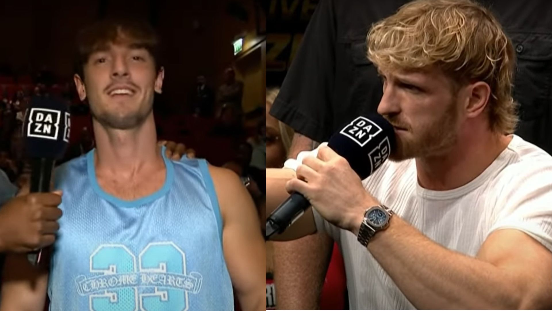 Bryce Hall confronts Logan Paul about using steroids