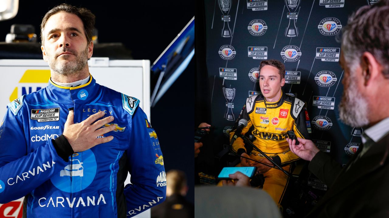 “I Had Similar Critics”: Jimmie Johnson Comes to Christopher Bell’s Defense After Kyle Larson Battle