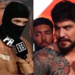 Logan Paul and Dillon Danis trash talk about each other while Logan brought Gordon Ryan to protect him