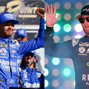 Kyle Larson and William Byron