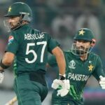 Abdullah Shafique and Mohammad Rizwan help Pakistan register the highest successful run-chase in World Cup history.