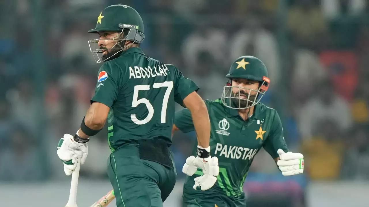 Abdullah Shafique and Mohammad Rizwan help Pakistan register the highest successful run-chase in World Cup history.