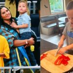Inspired by Big Sister Riley's NBA Finals Ritual, Stephen Curry's Son Canon Helps Mom Ayesha Curry in the Kitchen