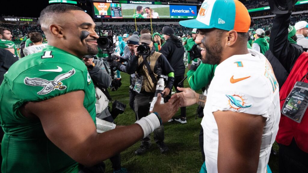 Jalen Hurts, Who Was Once Benched During National Championship for Tua Tagovailoa, Defeats His Dolphins Counterpart by 31-17