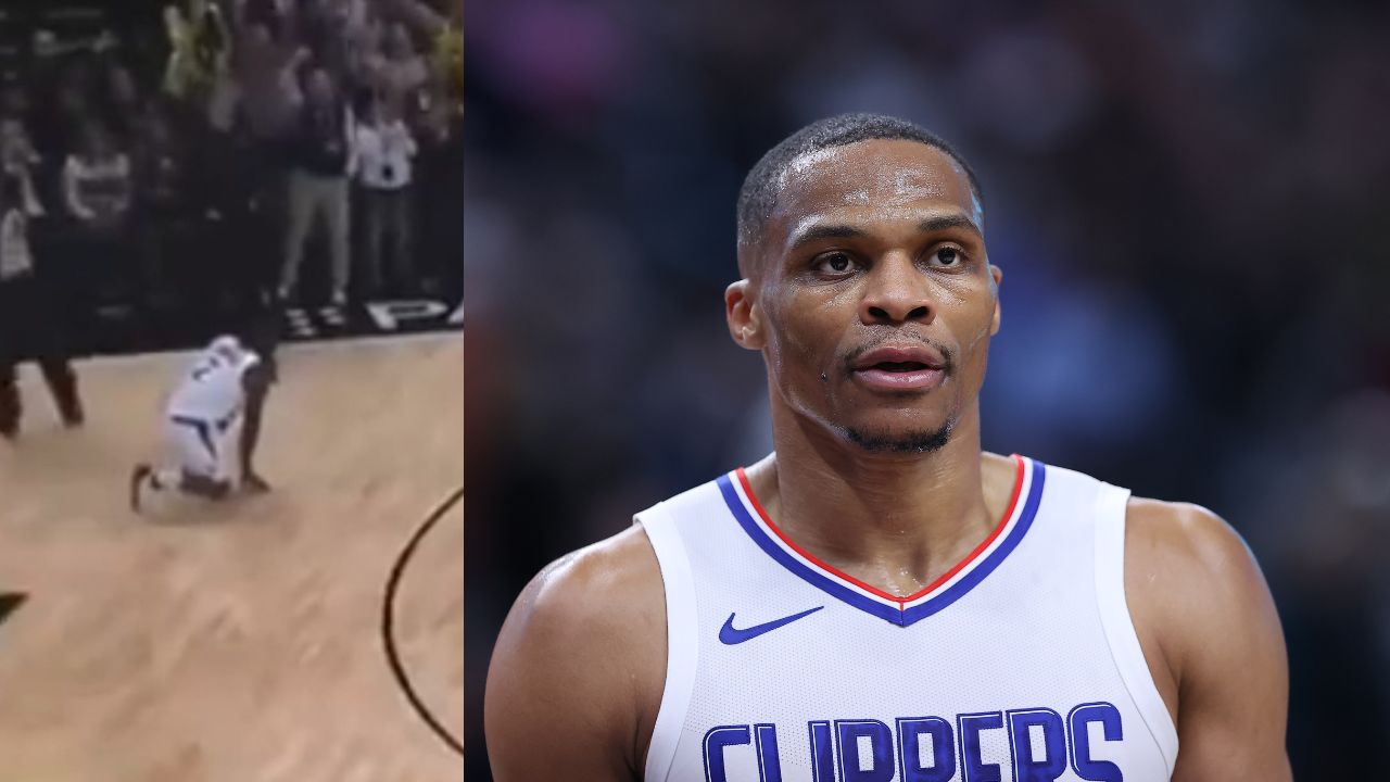 "Kawhi Leonard Fell To His Knees": Russell Westbrook's Airball In 120-118 Clippers Loss To Jazz Has NBA Twitter Livid