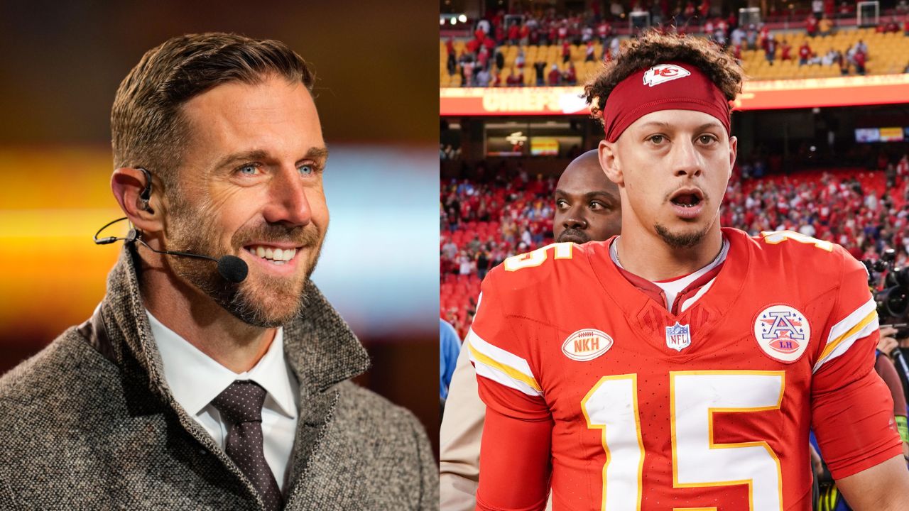 Alex Smith and Patrick Mahomes