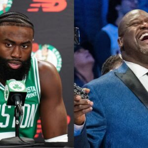 Shaquille O'Neal's 'Shaqtin A Fool' Hilariously Puts Celtics' Jaylen Brown on Blast For Wearing His Shorts Backwards In 114-106 Win Over 76ers