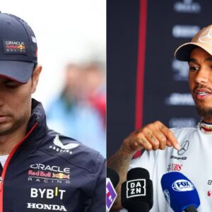 “Don’t Think His Team Has Been Massively Supporting”: Lewis Hamilton Calls Out Red Bull for Sergio Perez Mistreatment