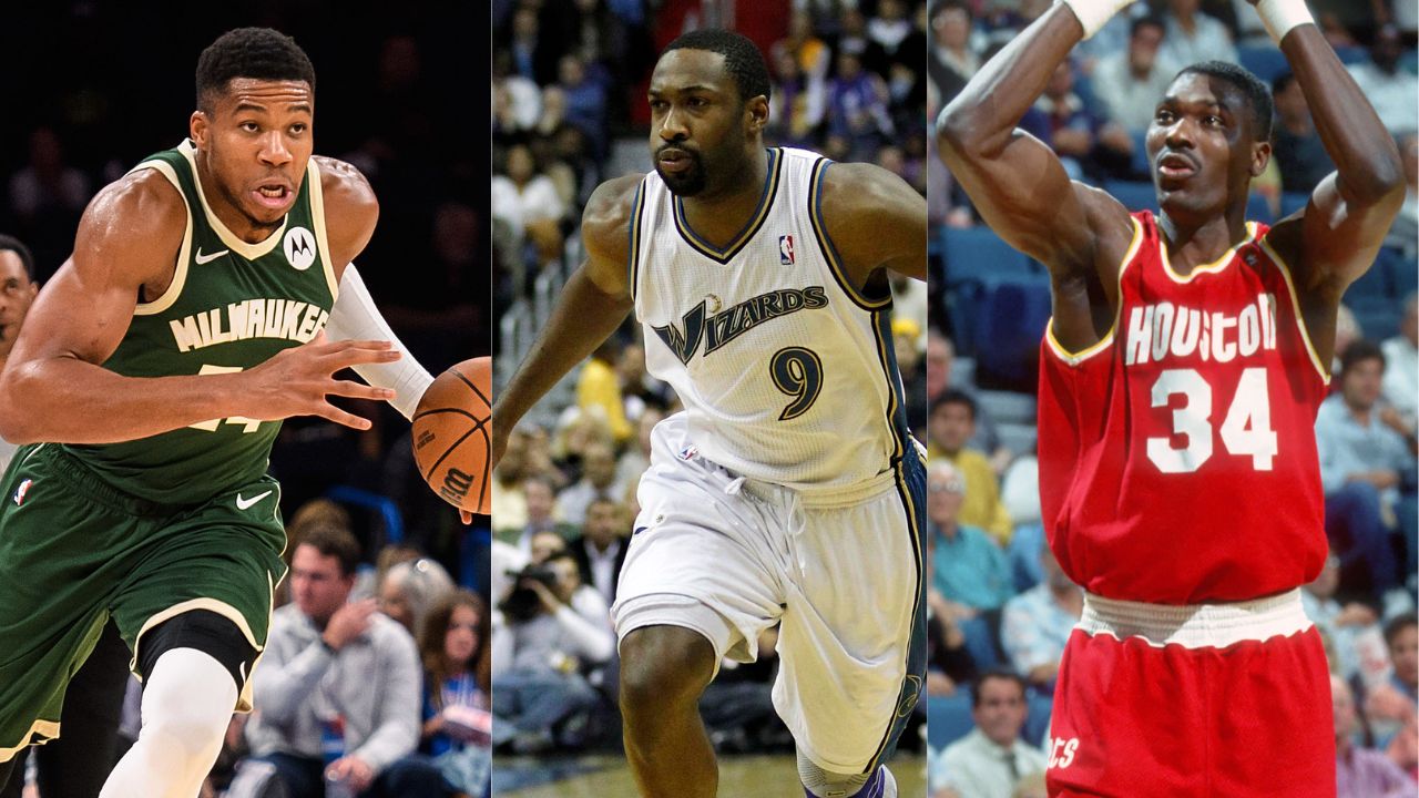 Fixated On Giannis Antetokounmpo's Training With Hakeem Olajuwon, Gilbert Arenas Praises His Son For Dropping 50 With 'No Travels'