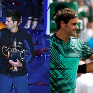 Novak Djokovic and Juan Martin del Potro helped Roger Federer trump Rafael Nadal for record