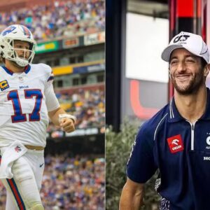 Daniel Ricciardo Skips Qatar GP to Attend His Man Crush Josh Allen's Event in UK