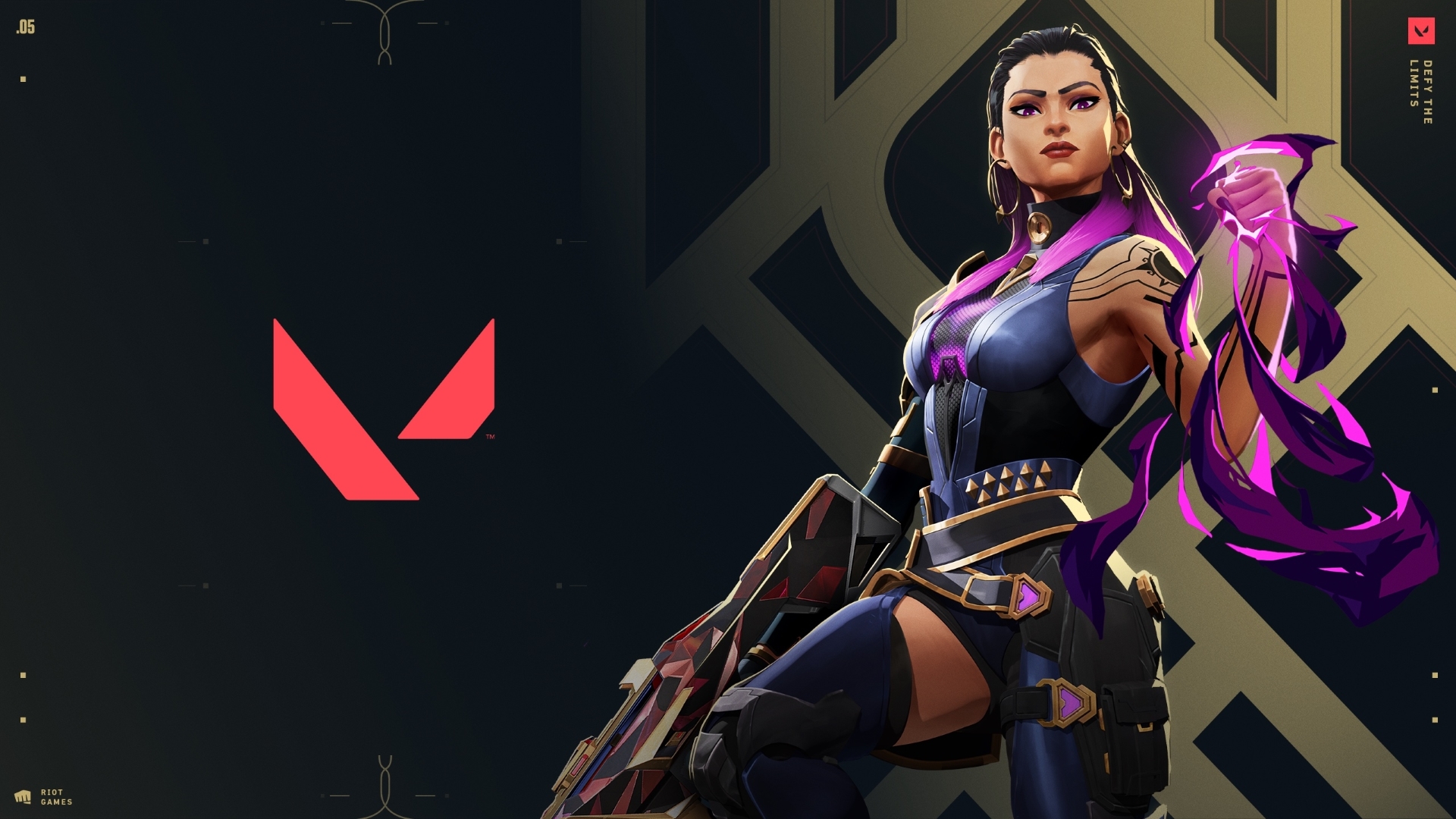 An image of a Reyna Poster in Valorant