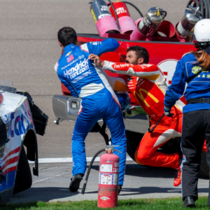 Bubba Wallace and Kyle Larson's Controversial Brawl at Las Vegas Still Fresh in the Memory of NASCAR Fans