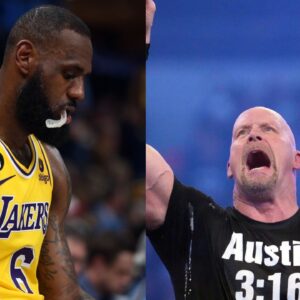 19 Years Before Special '3:16' Tribute to WWE Superstar, Rookie LeBron James Created an Iconic Meme While Watching Stone Cold Steve Austin