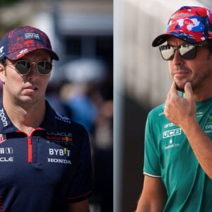 Amidst Uncertainty Over Sergio Perez’s Future, Fernando Alonso’s Manager Pays a Visit to Red Bull Boss