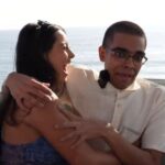 N3on had his first kiss with Samantha Frank