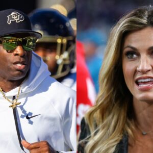 NFL Reporter Erin Andrews Dresses Up As Deion Sanders To Celebrate Halloween In Prime Fashion
