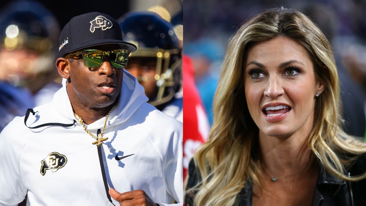 NFL Reporter Erin Andrews Dresses Up As Deion Sanders To Celebrate Halloween In Prime Fashion