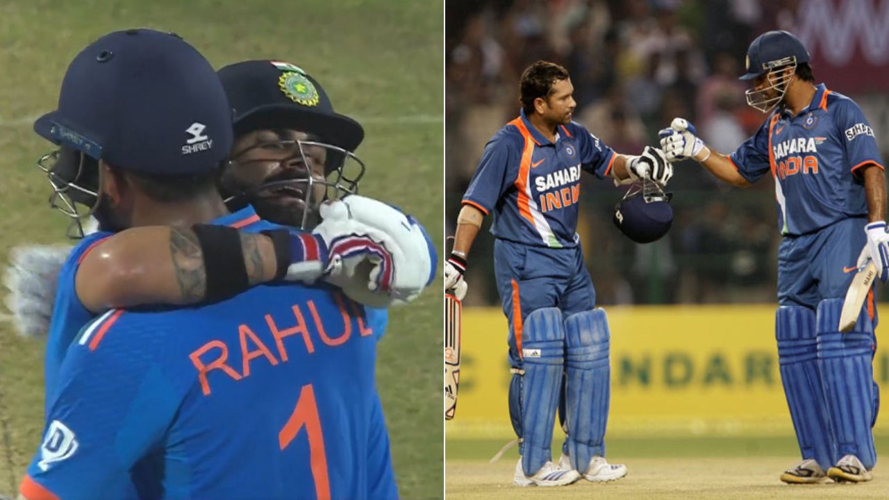 13 Years Before KL Rahul Denied Singles To Keep Virat Kohli On Strike, MS Dhoni Had Kept Strike Despite Sachin Tendulkar Nearing 200