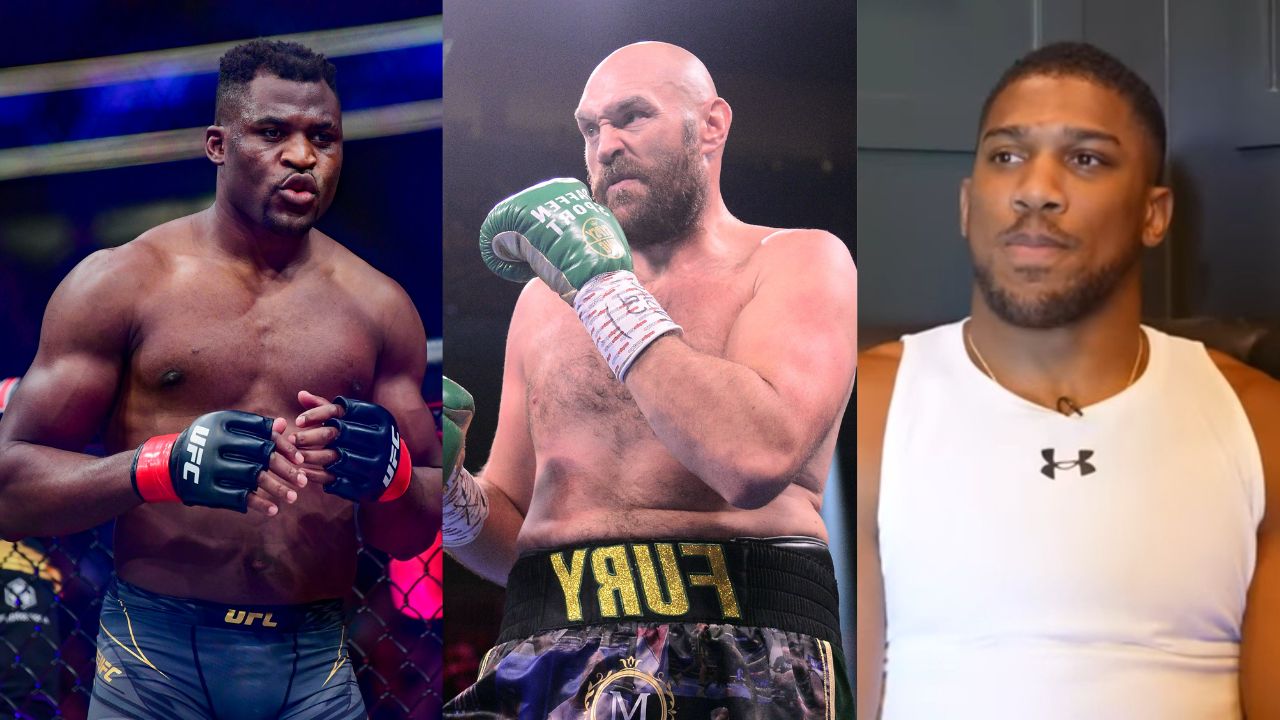 30 Days Before His $10,000,000+ Fight, Anthony Joshua Predicts Francis Ngannou’s ‘Defeat’ Against Tyson Fury