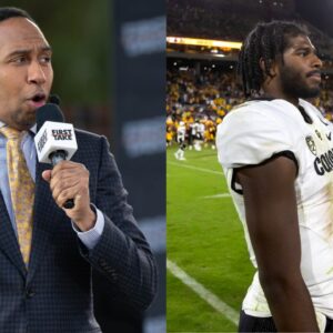 Stephen A. Smith Doesn’t Feel Doing ‘The Shedeur’ Celebration is a Smart Move by Deion Sanders' Son