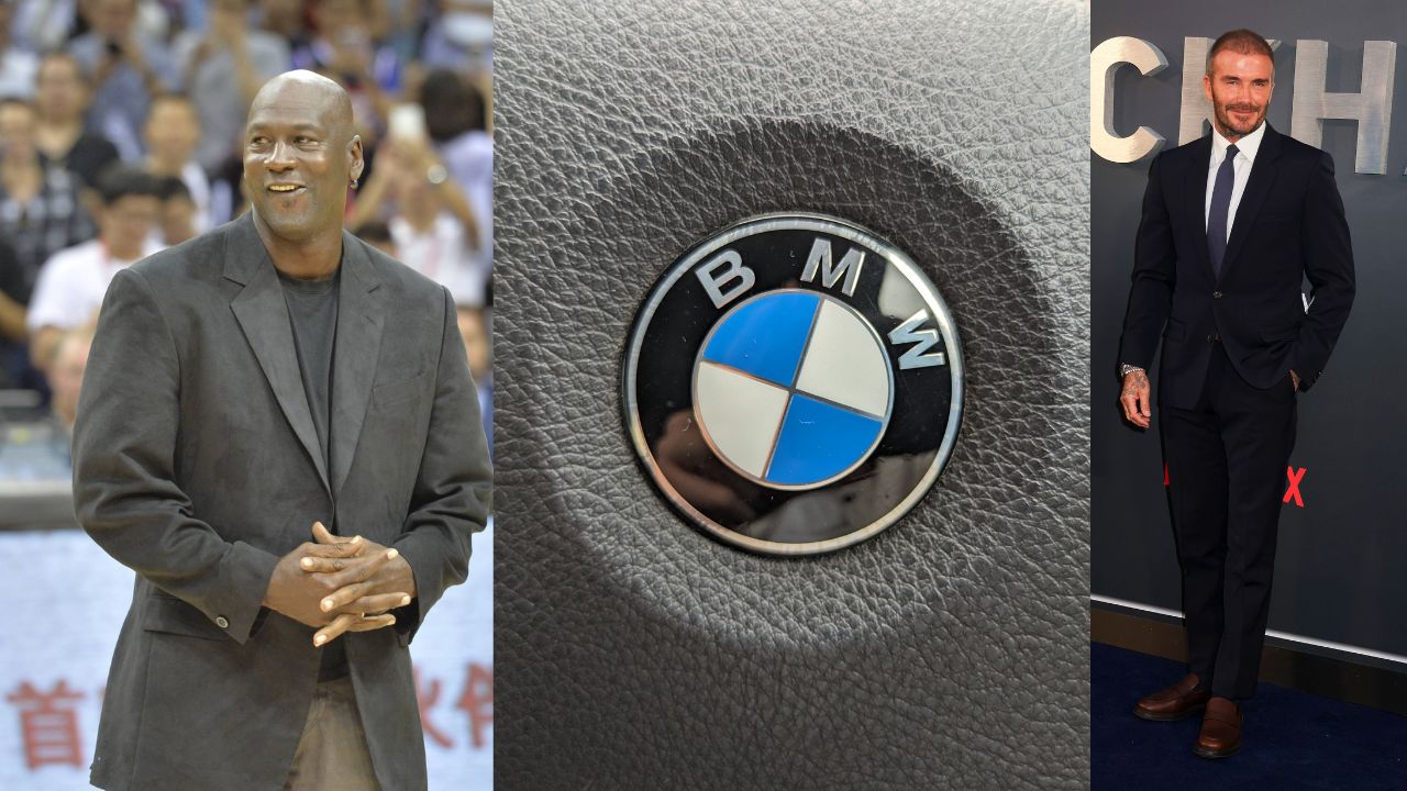 More Than a Decade After Michael Jordan's $40,000 Red Mercedes Demand from Nike, David Beckham Spent His First £50,000 Adidas Check on a BMW M3