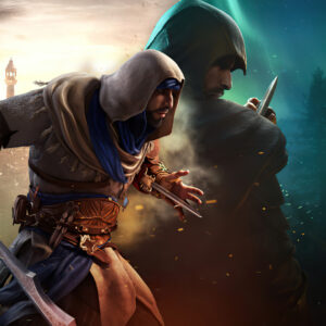 An image showing Basim from Assassin's Creed Mirage and Valhalla