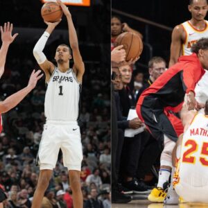 "Y'all Stay Out My Book": 7'4 Victor Wembanyama's Nutmeg Hilariously Has Trae Young 'Fuming'