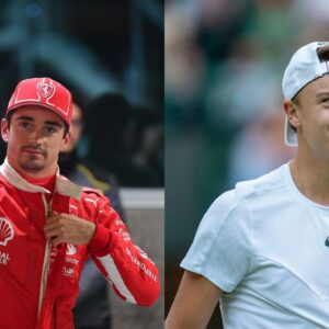 Holger Rune Sets Himself A New Goal After Meeting F1 & Ferrari Star Charles Leclerc