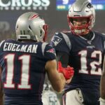 Julian Edelman and Tom Brady