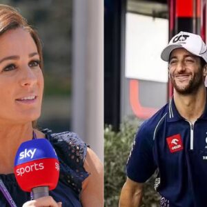 Daniel Ricciardo’s Incredible Efforts Convinced Natalie Pinkham to Anoint the Australian as the Godfather